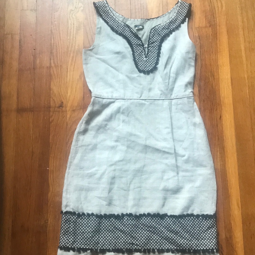 Jcrew linen dress